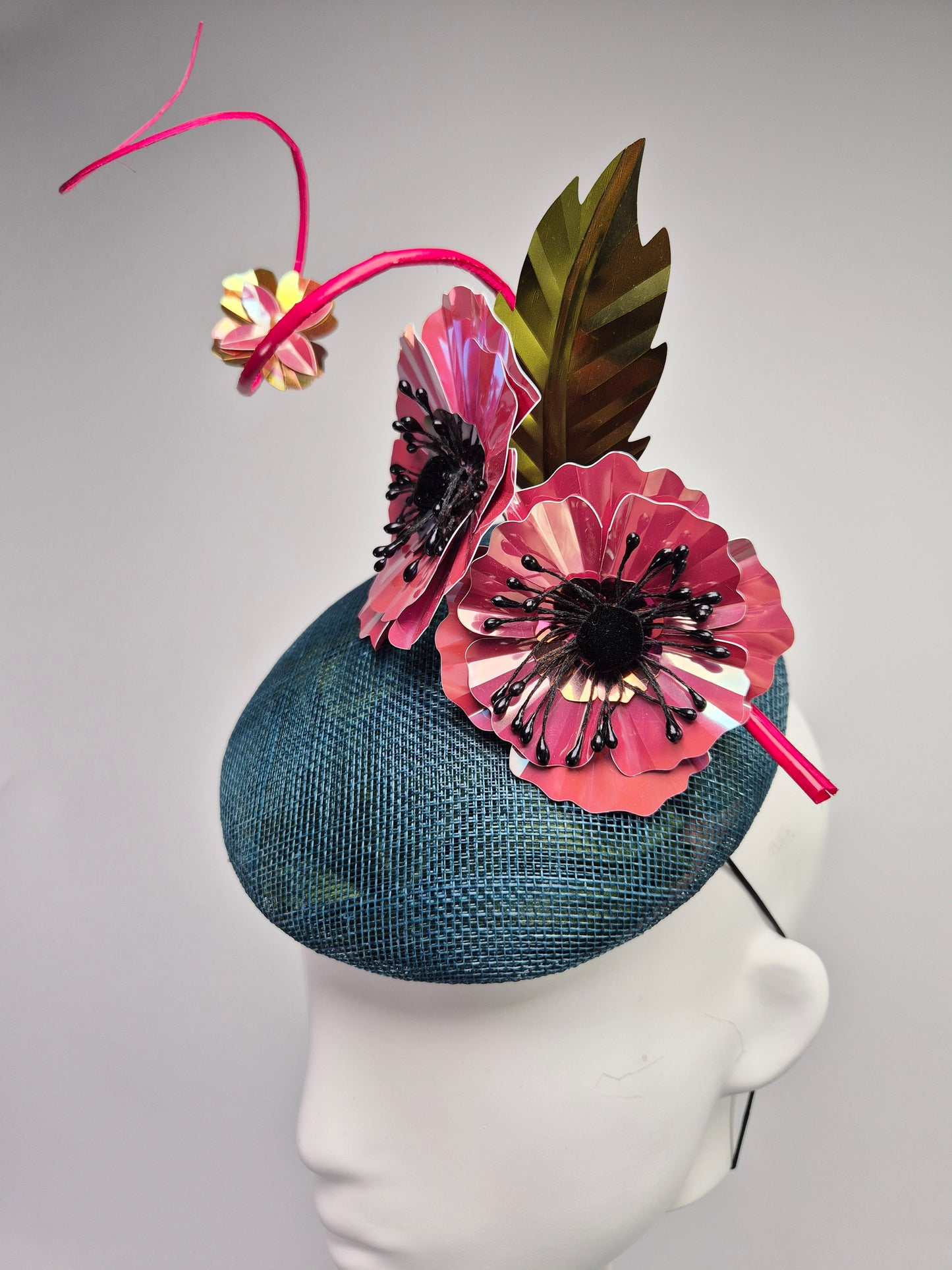 Blooms - Teal & Coral