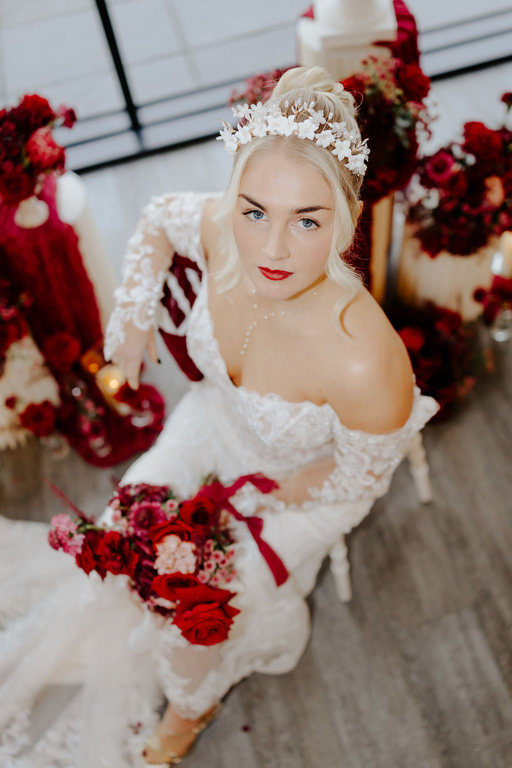 Snow Drop Crown